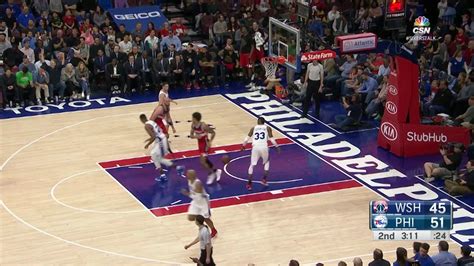 Do not miss wizards vs 76ers game. Washington Wizards at Philadelphia 76ers - February 24, 2017 - YouTube