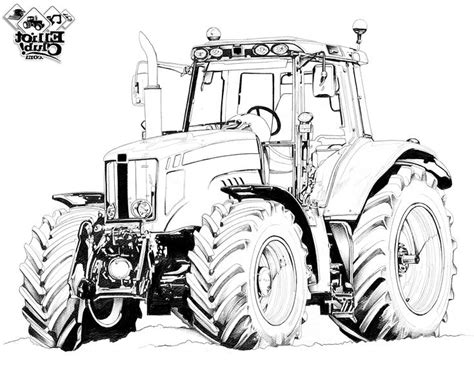 Beau De Tracteur A Colorier Images Coloriage Tracteur Image