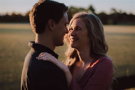 Lowland Richmond The Borrowers Engagement Session Sunset Couple
