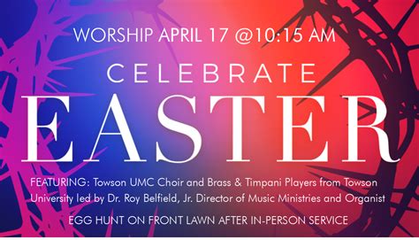 Easter 2022 – Towson Church