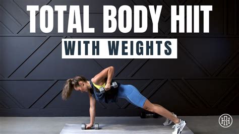 30 Minute Hiit Workout With Weights