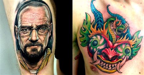 Awesome Portraits And New School Tattoos By Zhimpa Moreno Tattoodo