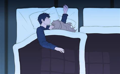 Anime Couples Sleeping Together