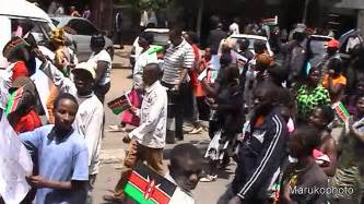 Kenyan Youths Protest Over Al Shabaab Attack In Nairobimp4 Youtube