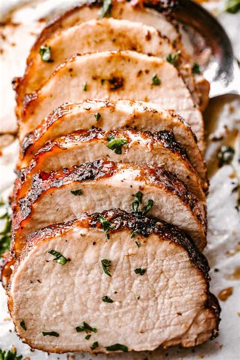How long to cook pork loin in a crock pot will, of course, depend on its size. Crock Pot Garlic Balsamic Pork Loin Recipe | Diethood