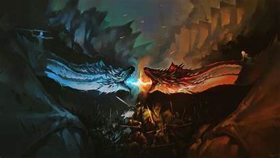 Thrones Dragon 8k Fire Ice Wallpapers 4k