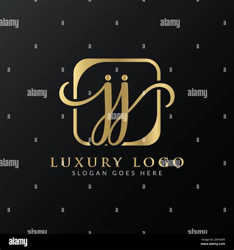 Creative Letter Jj Logo Design Vector Template Initial Luxury Letter