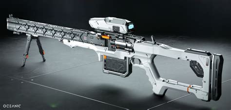 Time Lapse Designing A Sci Fi Sniper Rifle