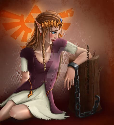 Princess Zelda By Bluelikesgreen On Deviantart