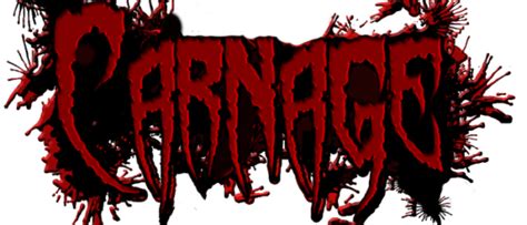 Carnage Logo Png Free Logo Image
