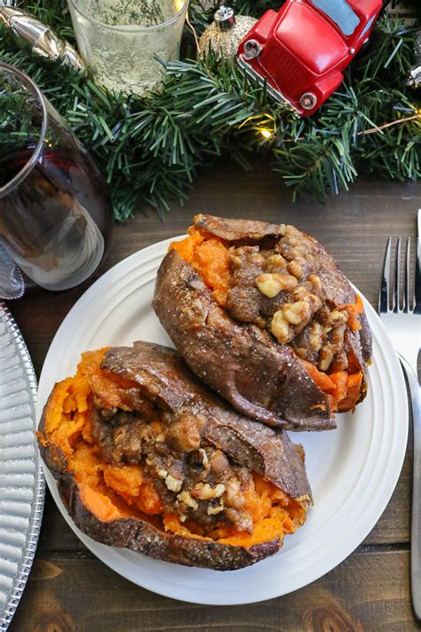 Twice Baked Sweet Potatoes An Easy Christmas Side Dish
