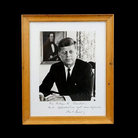 John F Kennedy 1917 1963 Signed Photograph Barnebys