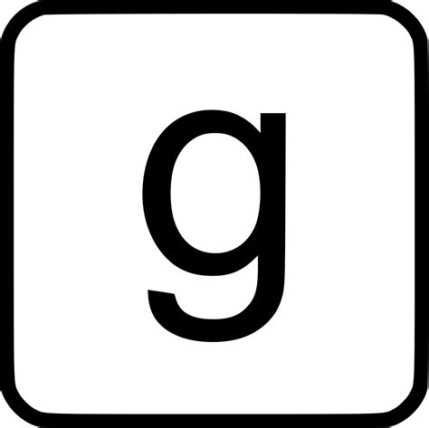 Find an image of letter g to use in your next project. Alphabet Lowercase G Svg Png Icon Free Download (#527937 ...