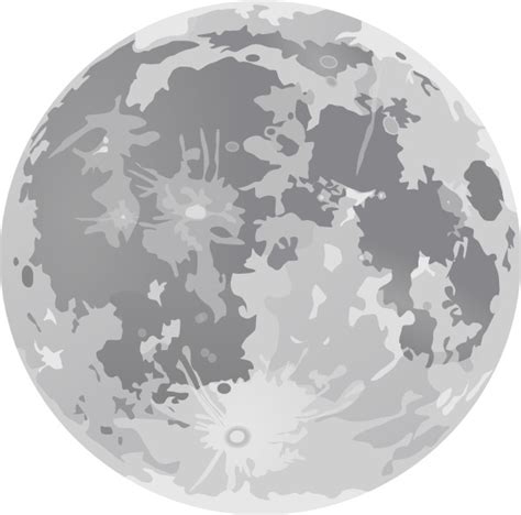 Full Moon Clip Art Free Vector In Open Office Drawing Svg Svg