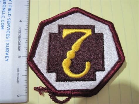 Us Army 7th Medical Command Patch Full Color Ssi Shoulder Sleeve