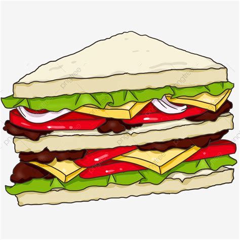 Sandwich Clipart Triangle Sandwich Sandwich Triangle Sandwich