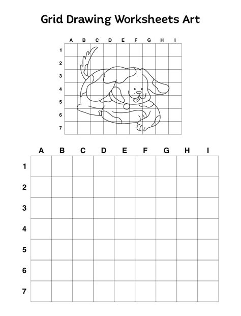 Share More Than 148 Grid Drawing Worksheets Latest Vn