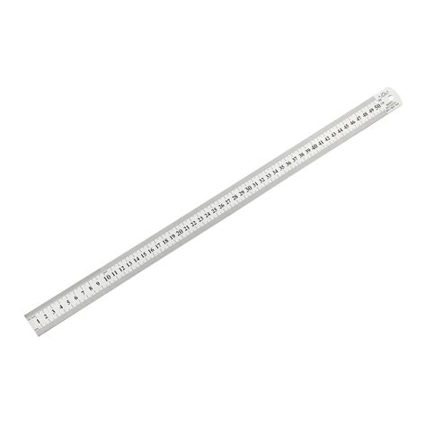 Unique Bargains Straight Ruler 500mm 20 Inch Metric Stainless Steel