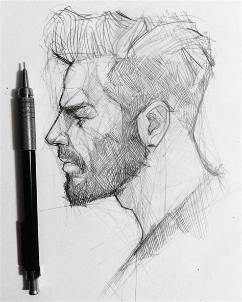 Male Side Profile Drawing Little Tutorial How I Draw Anime Characters