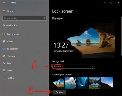 Changing The Default Lock Screen Image Windows 10 Forums