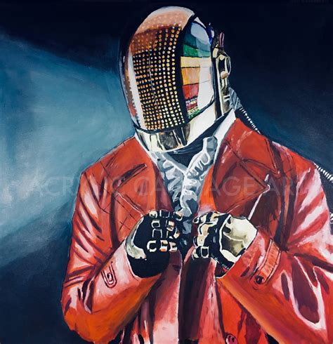 But what he didn't know that he will fall in love. In my attempt to paint Daft Punk from every era, here is ...