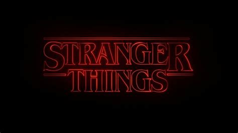 Stranger Things 2016 DVD Menus