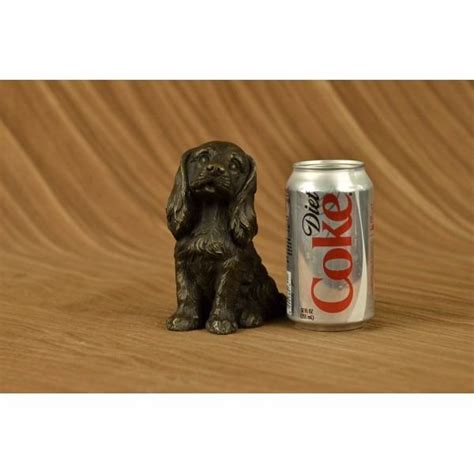 Fashion, home & garden, electronics, motors, collectibles & arts Vienna Miniature Cocker Spaniel Dog Bronze Sculpture