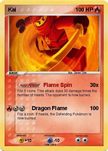 Pokémon Kai 517 517 Flame Spin My Pokemon Card