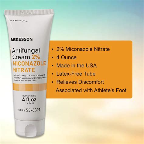 Buy Mckesson Antifungal Cream 2 Miconazole Nitrate Relives Jock Itch