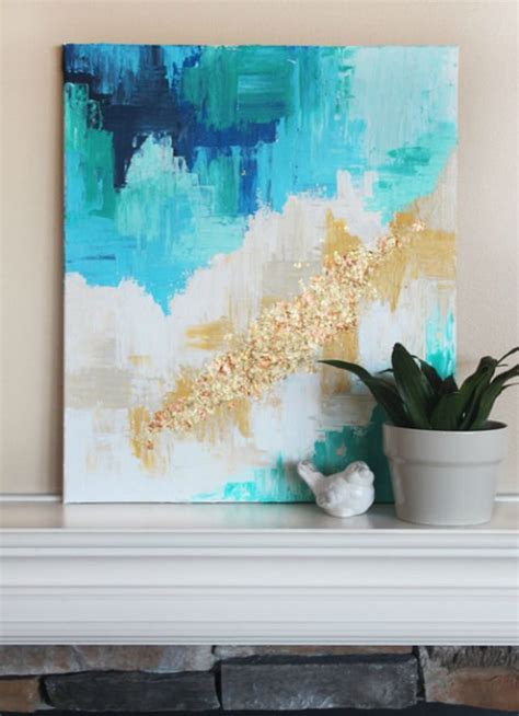 19 Diy Home Decor Hacks That Literally Anyone Can Afford Abstract Art