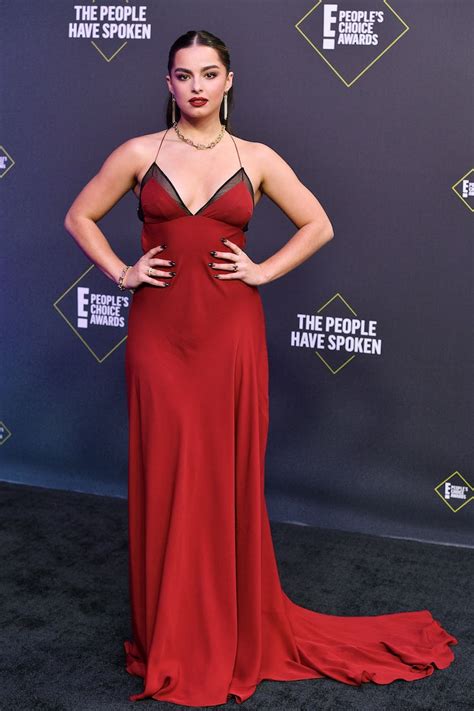 Addison Raes 2020 Peoples Choice Awards Dress Has Me Seeing Red