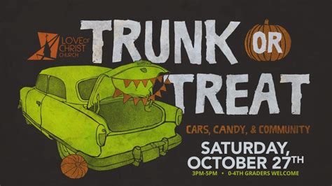 Trunk Or Treat Near Me Things To Do