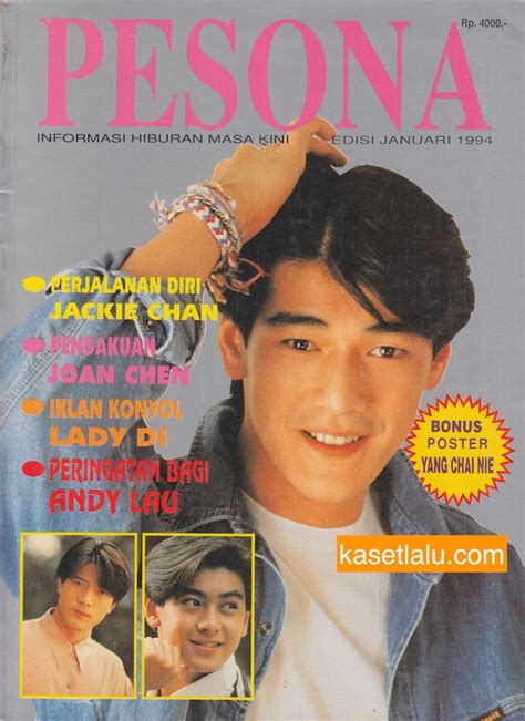 Majalah Pesona Edisi Januari 1994 Cover Cin Chen Wu Kaset Lalu