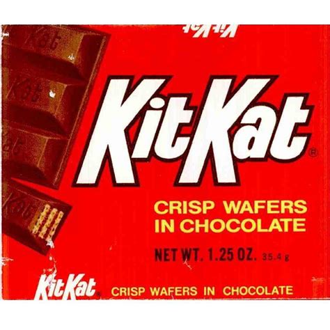 kit kat registered as trademark on this day in 1975 classic wrapper seen here kitkat