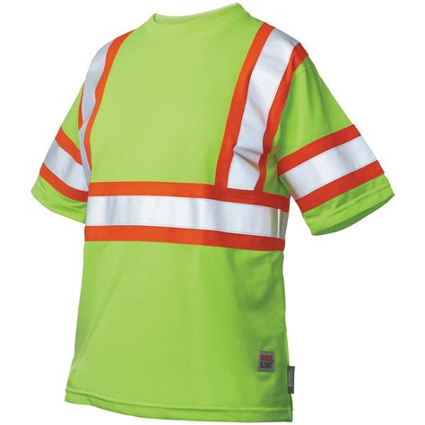 Work King Safety Hi Vis T Shirt 424099 T Shirts At