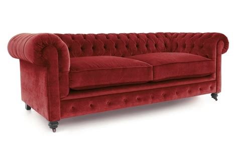 Alfie A 3 Seat Vintage Velvet Chesterfield Sofa From Old Boot Sofas