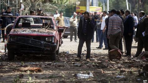 Egypt Crisis Police Chief Dies In Cairo Bombings Bbc News