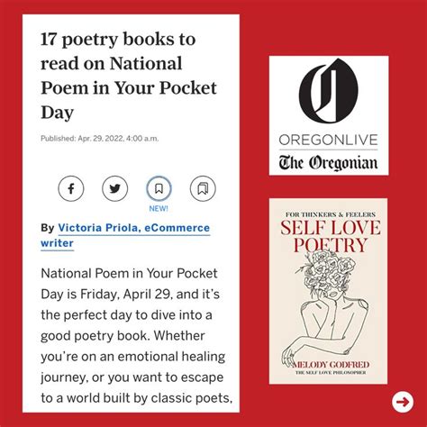 17 Poetry Books To Read On National Poem In Your Pocket Day Ft Self