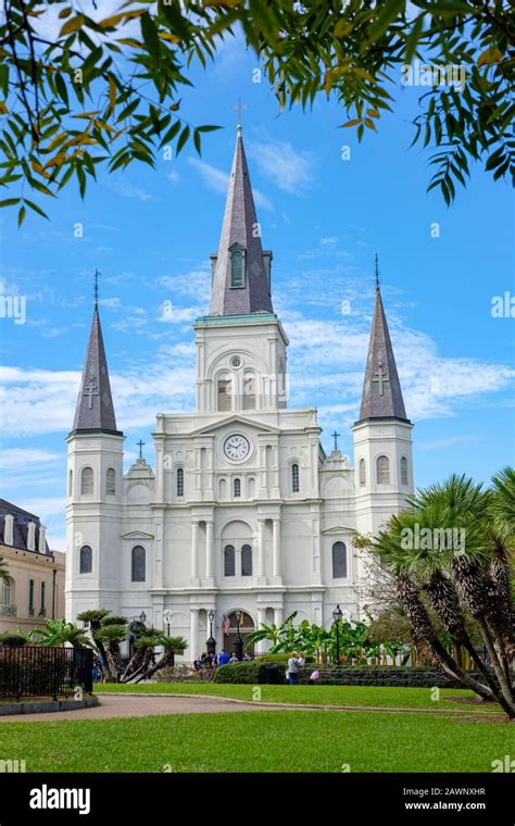 Jackson Square New Orleans St Louis Cathedral Saint Louis Cathedral