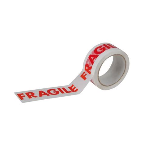 Ultratape Fragile Printed Tape 48mm X 66m Case Of 36