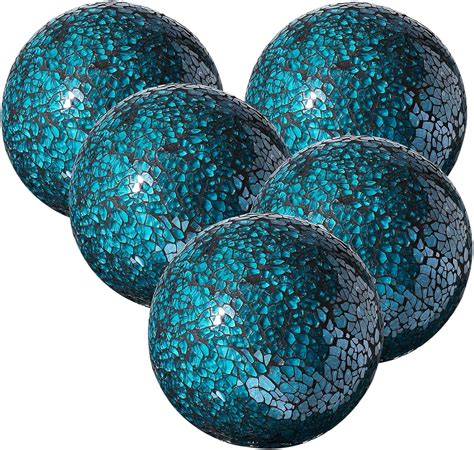 Decorative Balls For Centerpieces Set Of 5decorative Spheres