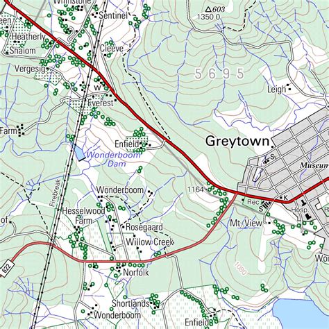 2930ba Greytown Map By Chief Directorate National Geo Spatial