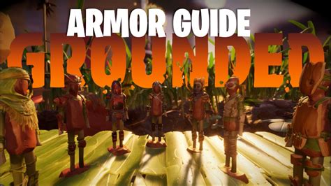 Best Armor In Grounded Full Armor Guide Youtube