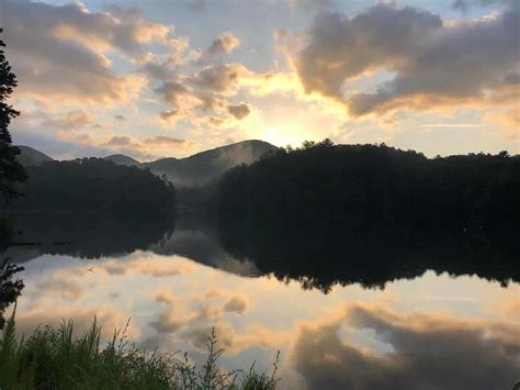 Sunrise At Unicoi State Park Hellen Ga Photograph By Chip Slaughter