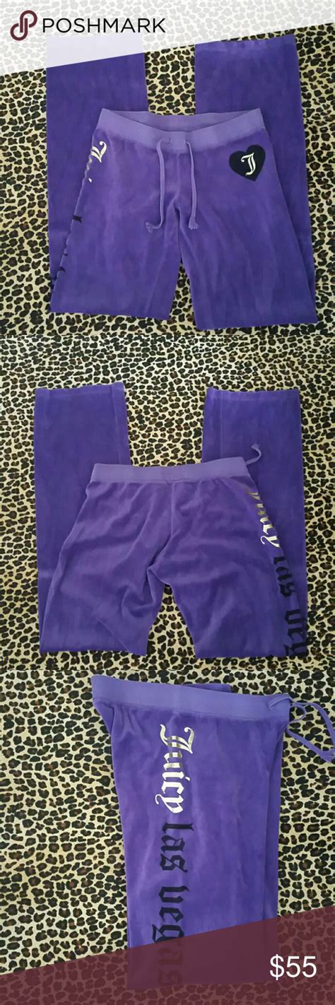 Juicy Couture Las Vegas Purple Velour Lounge Pants Juicy Couture Lounge Pants Juicy Couture