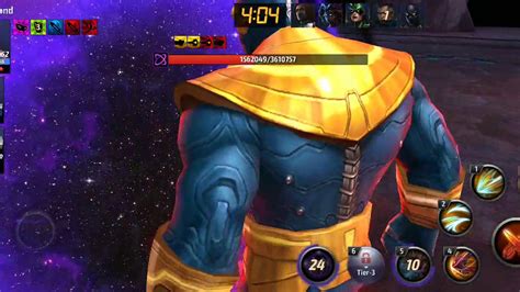 Beating Thanos Normal Mode Marvels Future Fight Youtube