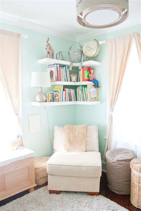 To avoid confusion you may use wall bookshelves in the shape of clouds. Clever Ways In Which A Corner Bookshelf Can Fill In The ...