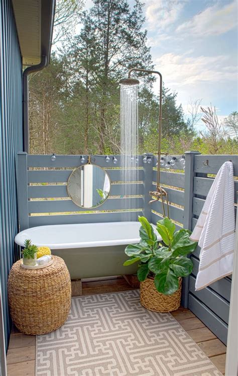 👌 50 Outdoor Bathtub Ideas Backyard Outdoor Bathtub And More