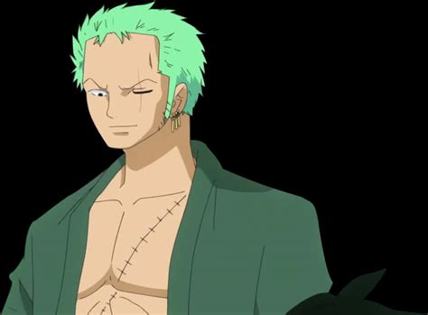 Download Green Haired Anime Swordsman Zoro