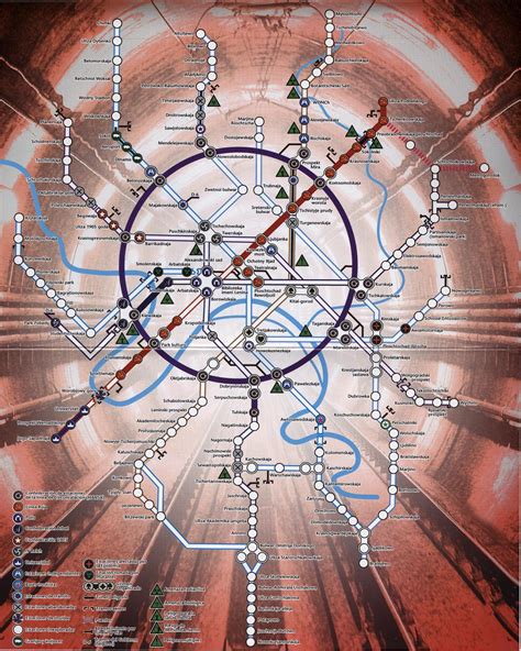 Mapa Metro 2033 Mapa